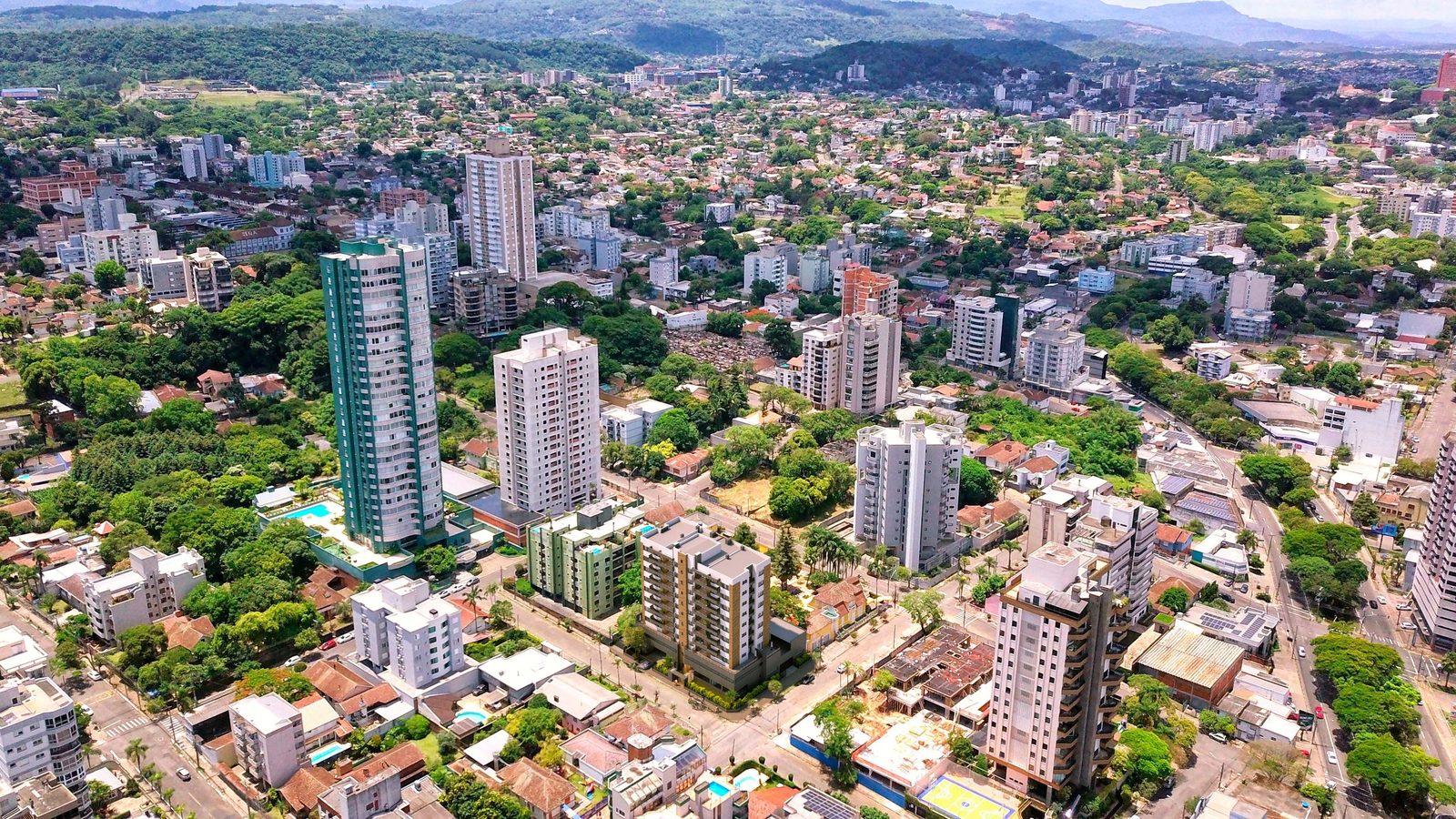 Vista aérea do Residencial Jardins de Provence, Vila Rosa, Novo Hamburgo