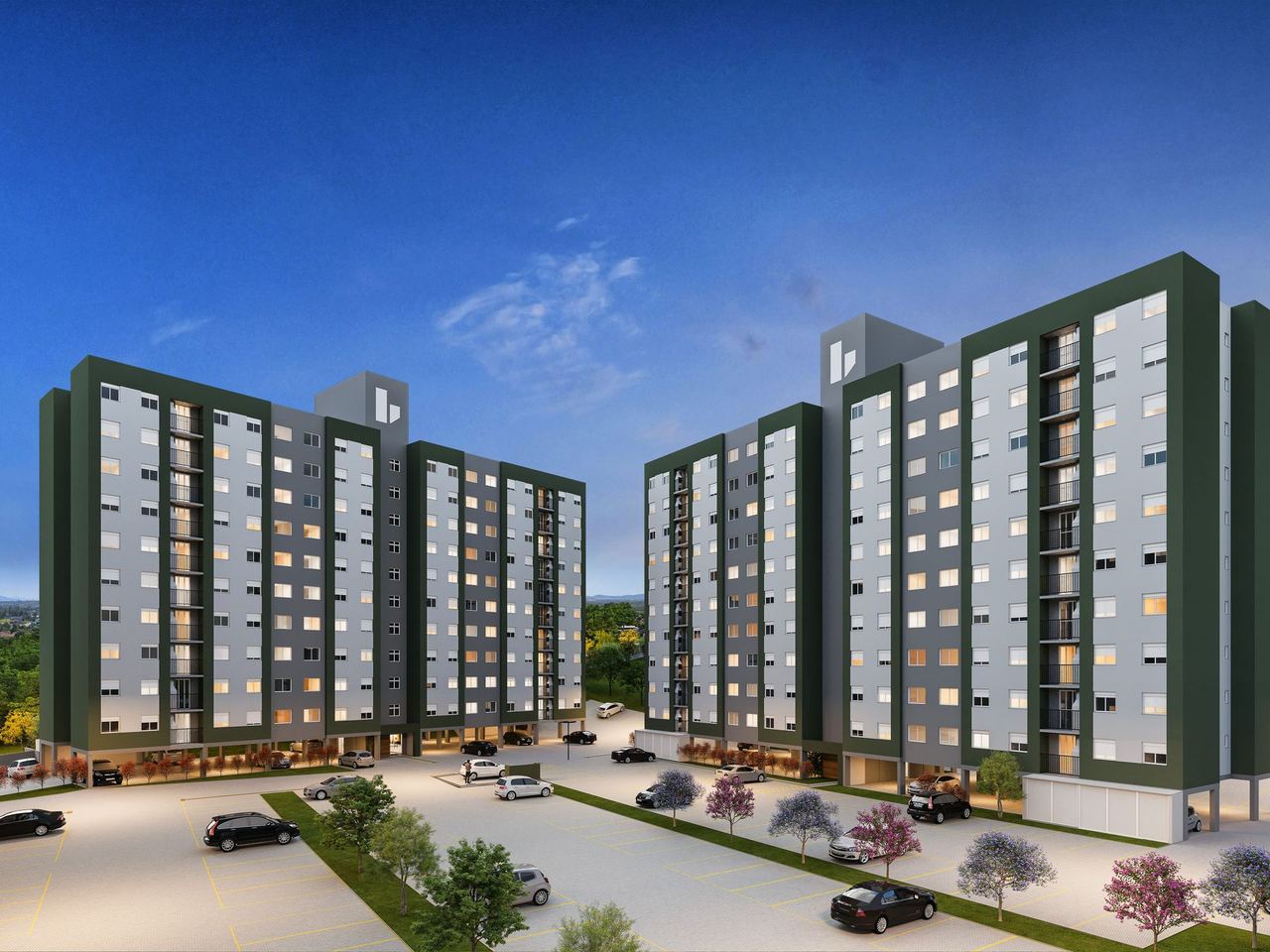 Residencial Viena, apartamentos 2 dormitórios com lazer completo