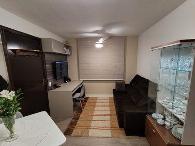 Foto 2 de Apartamento térreo 2 dormitórios semimobiliado, bairro Rondônia