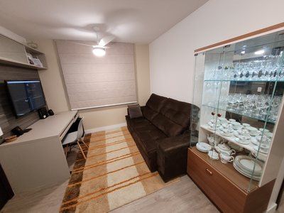 Foto 3 de Apartamento térreo 2 dormitórios semimobiliado, bairro Rondônia
