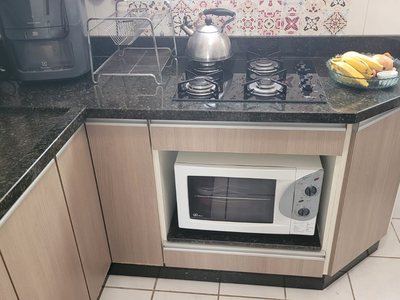 Foto 10 de Apartamento térreo 2 dormitórios semimobiliado, bairro Rondônia