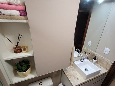 Foto 14 de Apartamento térreo 2 dormitórios semimobiliado, bairro Rondônia