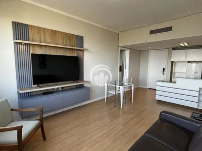 Foto 1 de Flat mobiliado de 53 m² no Swan Tower, Hamburgo Velho